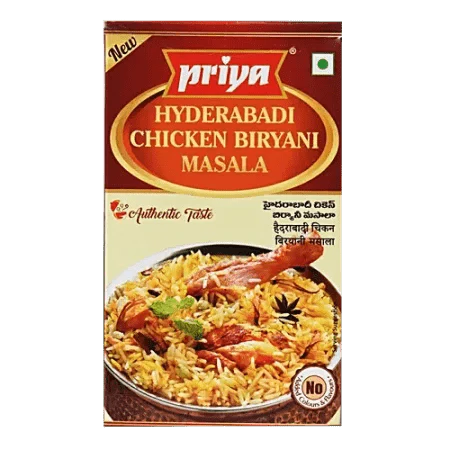 Priya Hyderabadi Chicken Biryani Masala 50g