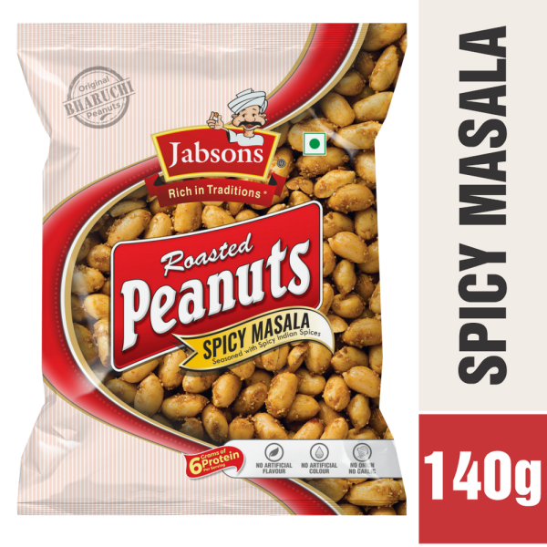 Jabsons Roasted peanut spicy masala 140g