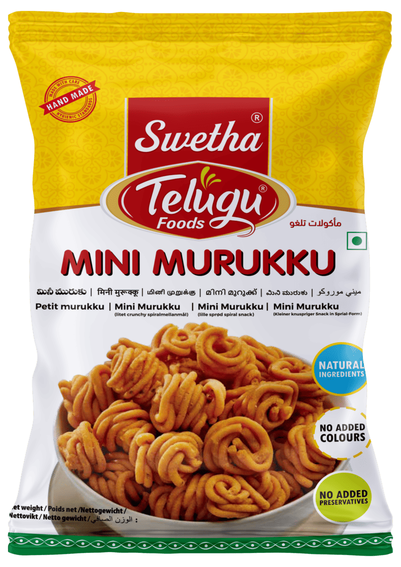 Telugu foods Mini Murukku 170g - Namma Markt