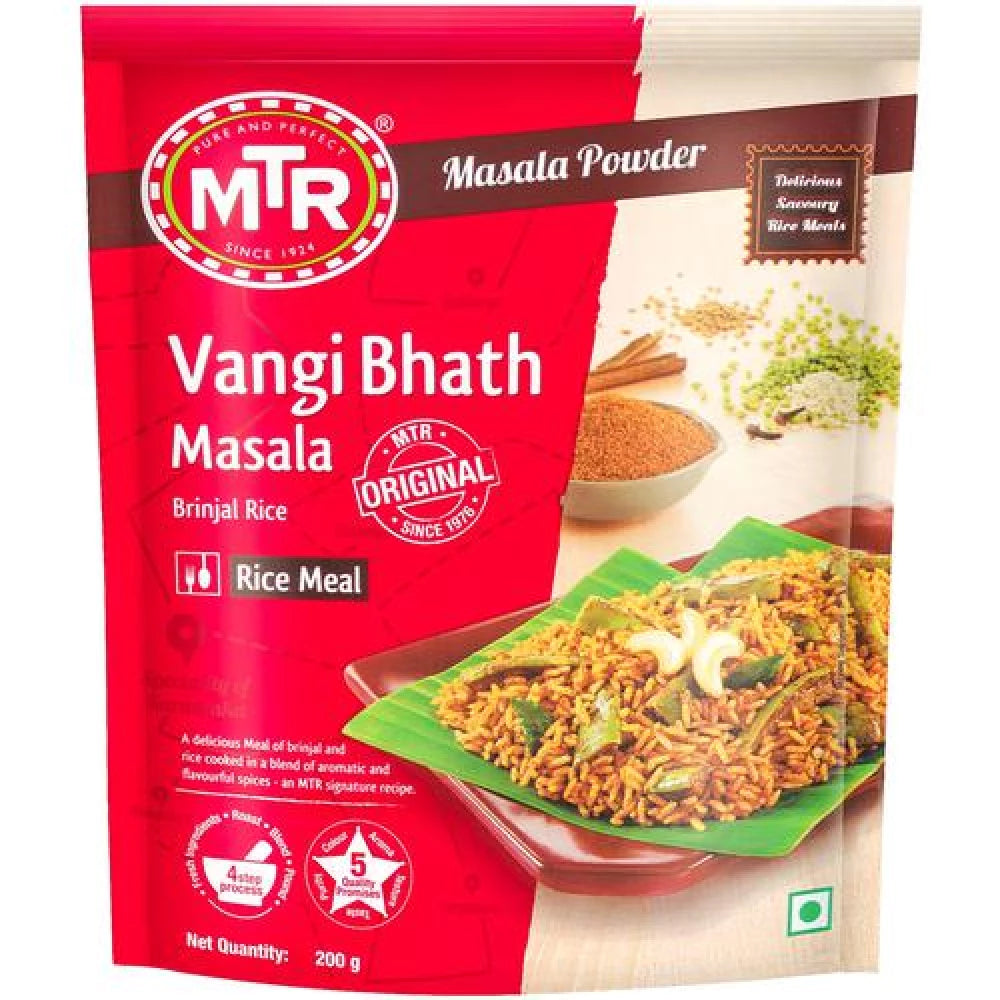 MTR Masala para Vangi Bhath 100g