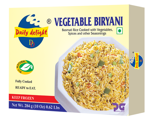 Daily Delight Vegetable Biryani 284g