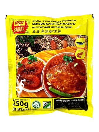 Poudre de curry de poisson Baba 250 g