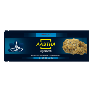 Patanjali Aastha Agarbatti - Loban 18stk