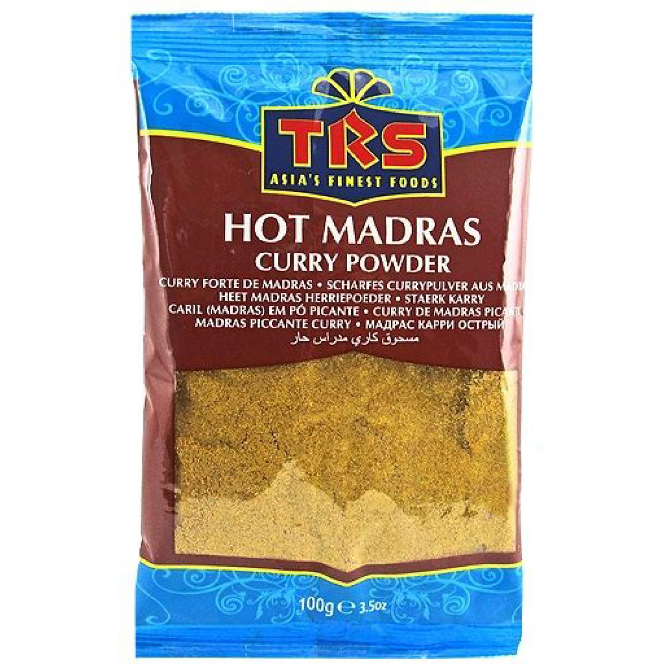 TRS Polvere di Curry Madras Piccante 100g