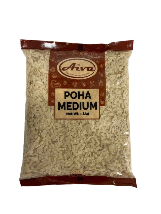 Aiva Rice Flakes / Poha Medium 500g