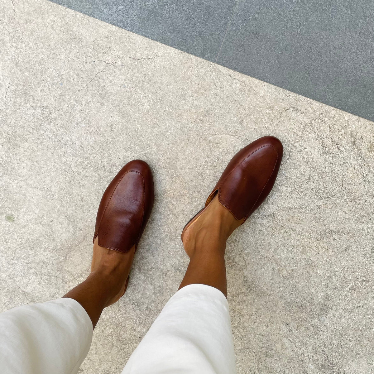 Chappal in Brown