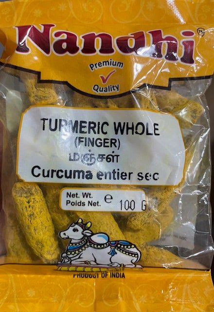 Nandhi Turmeric whole Finger 100g