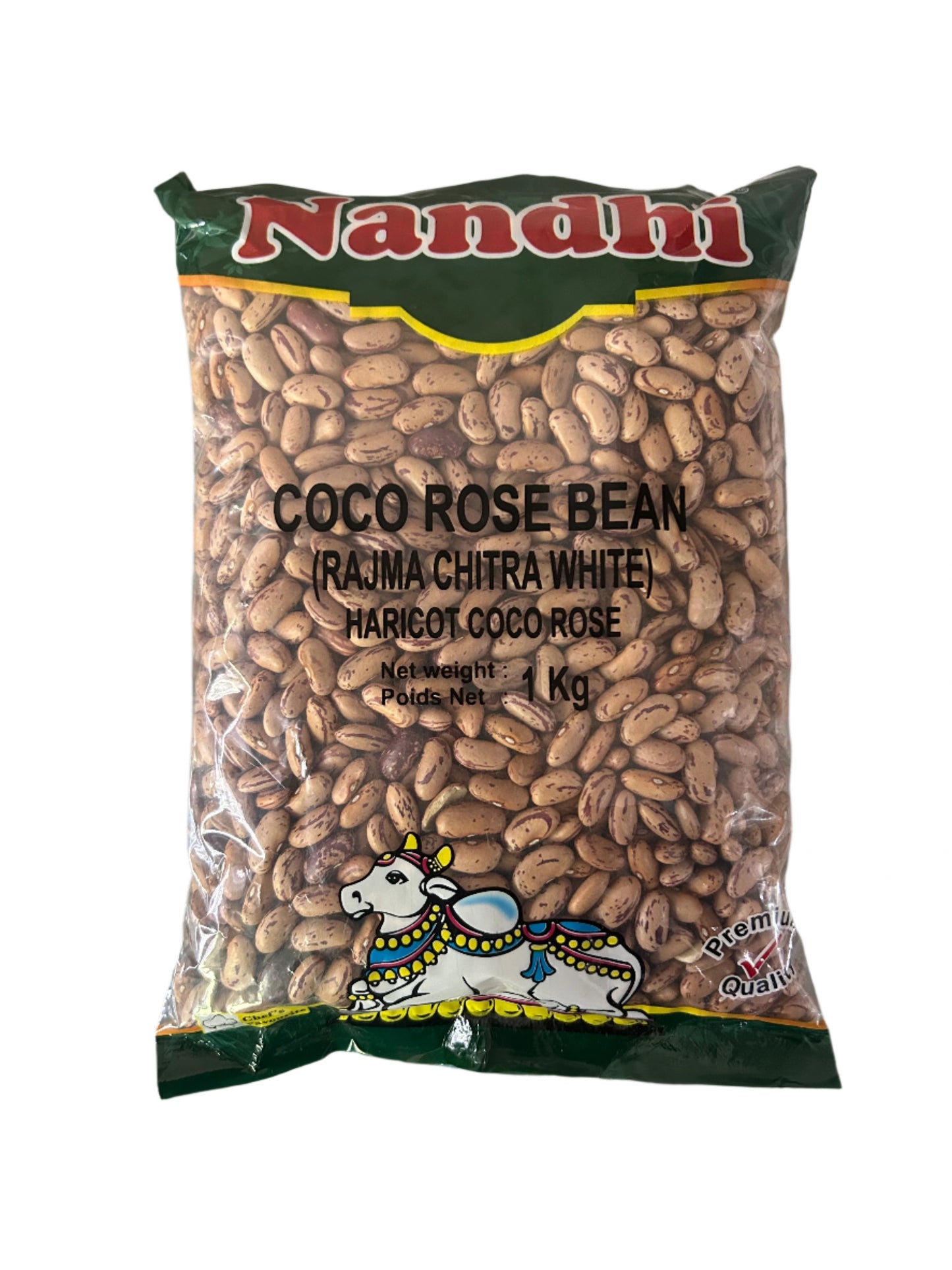 Nandhi Rajma Chitra Bianco / fagioli rossi 1kg