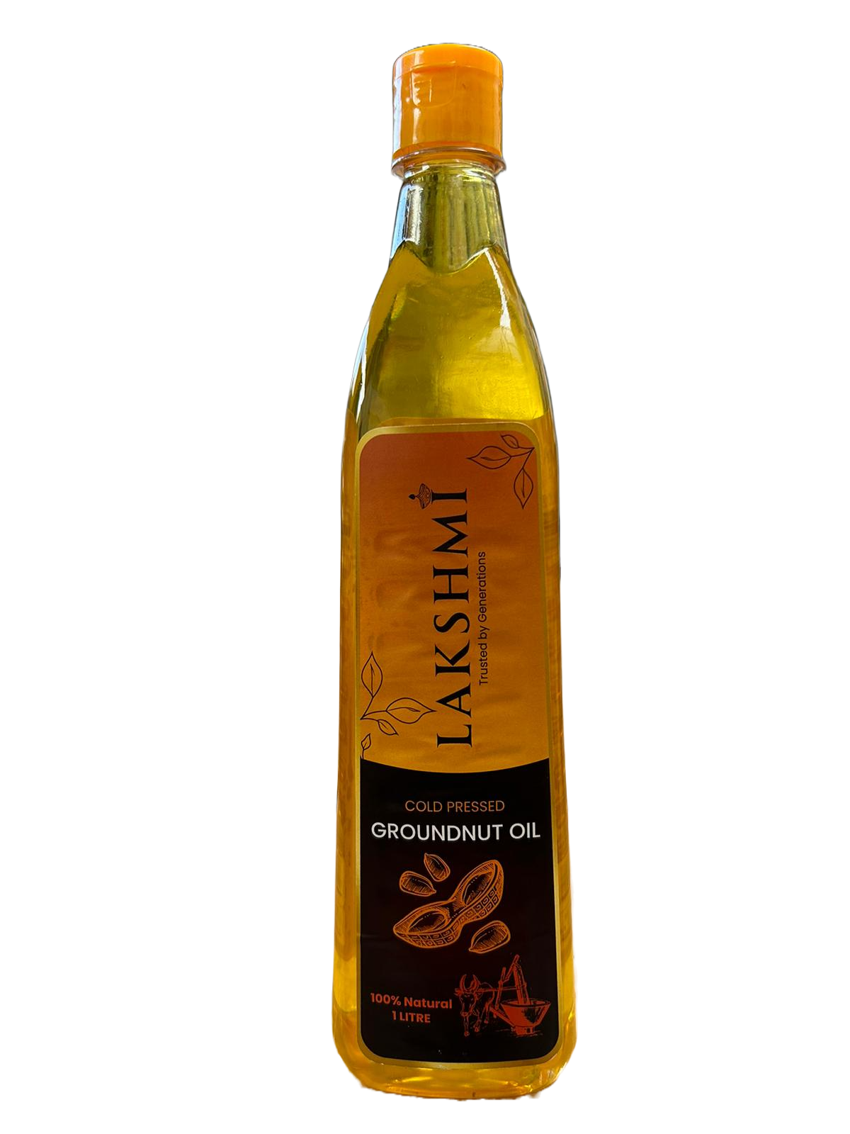 Aceite de Maní Prensado en Frío Lakshmi 1L