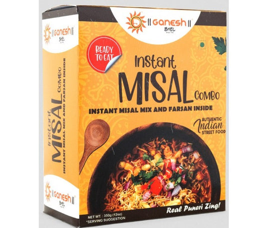 Ganesh Bhel Instant MISAL Family Pack 350g (Heat & Eat)
