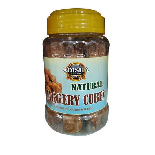Adisha Natural Jaggery / Goor Cubes 500g - Namma Markt
