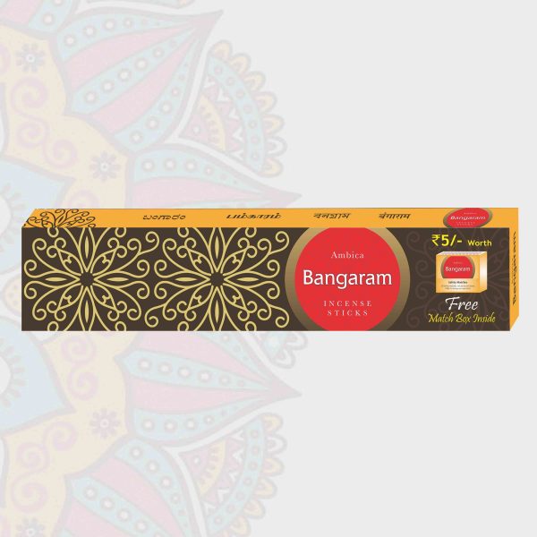 AMBICA AGRABATTI- BANGARAM 70 GRAMS product image 1