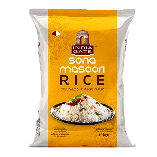 India Gate Sona Masoori Rice 4*10kg