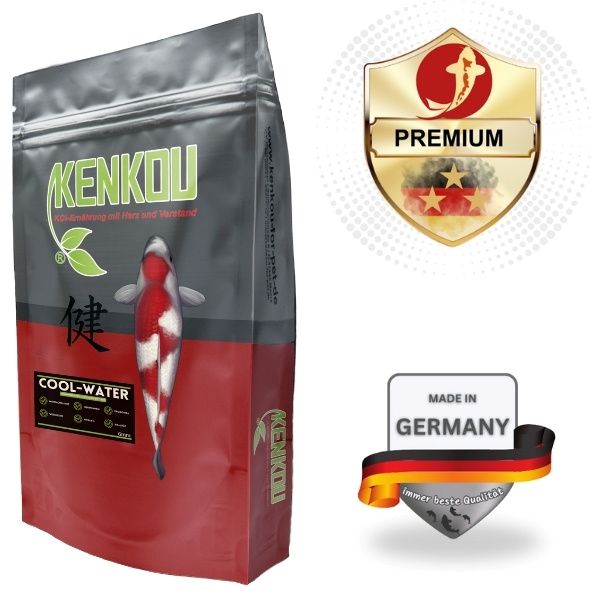 KENKOU® COOL-Water Koifutter - 6 mm Pellets schwimmend