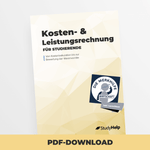 Kosten- & Leistungsrechnung für Studierende