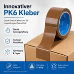 Paketklebeband Braun 48 mm x 66 m – BOPP Paketband