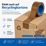 Paketklebeband Braun 48 mm x 66 m – BOPP Paketband
