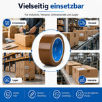 Paketklebeband Braun 48 mm x 66 m – BOPP Paketband