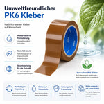 Paketklebeband Braun 48 mm x 66 m – BOPP Paketband