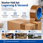Paketklebeband Braun 48 mm x 66 m – BOPP Paketband