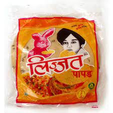 Lijjat Jeera Papad 200g