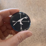 Sylt Magnet rund
