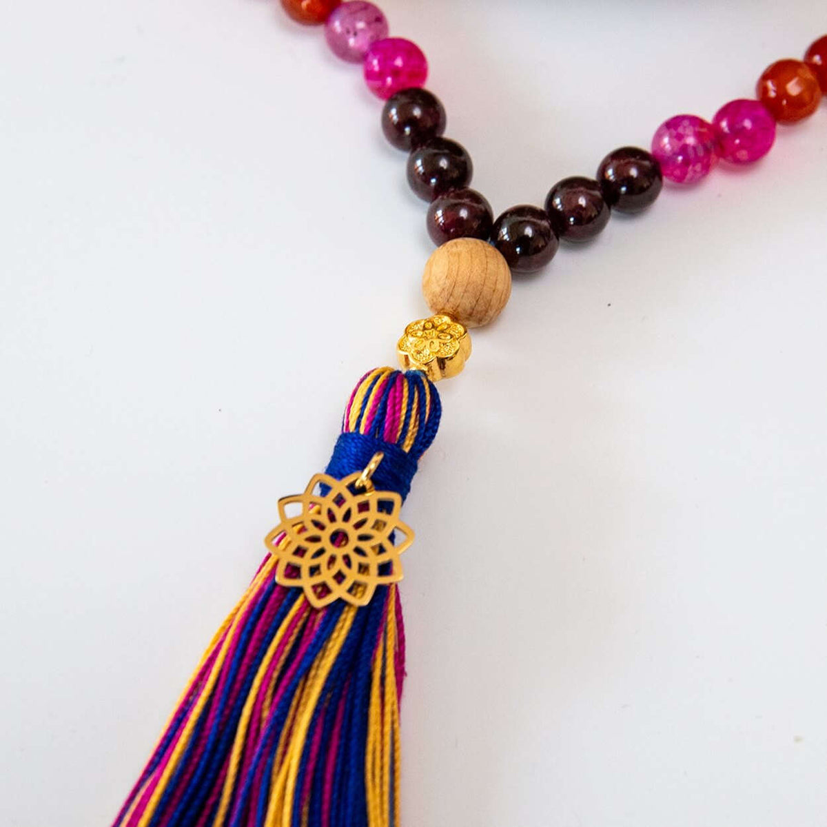 Mala Kette | Meditationskette Rainbow Chakra Namma Markt