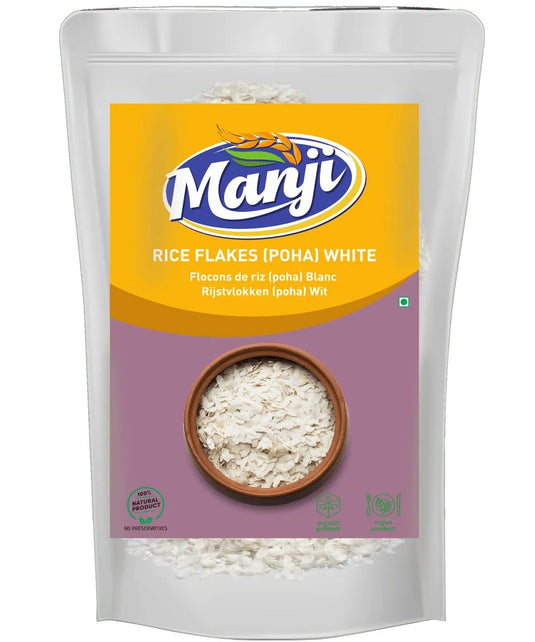Manji Rice Flakes Poha White 200g