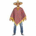Mexiko Kostüm "Alechandro" Poncho mit Fransen | für Damen und Herren