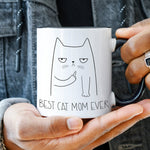 Bedruckte Tasse Best Cat Parent Ever