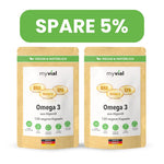 Omega 3 Kapseln aus Algenöl - Vegan