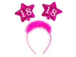 Haarreif mit Sternen #18 | Pink