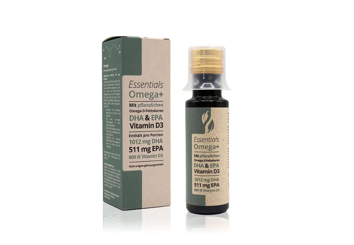 Omega+ Öl – hochkonzentriert mit DHA, EPA & Vitamin D3 Namma Markt