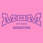MAMA T-Shirt COLLEGE personalisiert