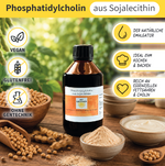 Phosphatidylcholin flüssig aus Sojalecithin - 30% konzentriert