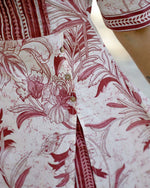 Designer cut with New print Reyon kurti pant set