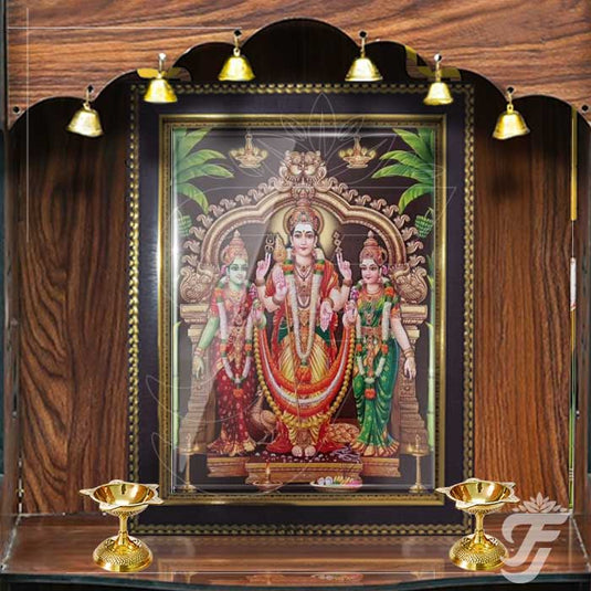 PHOTO FRAME SRI VALLI DEVYANI MURUGAN - LARGE product image 1