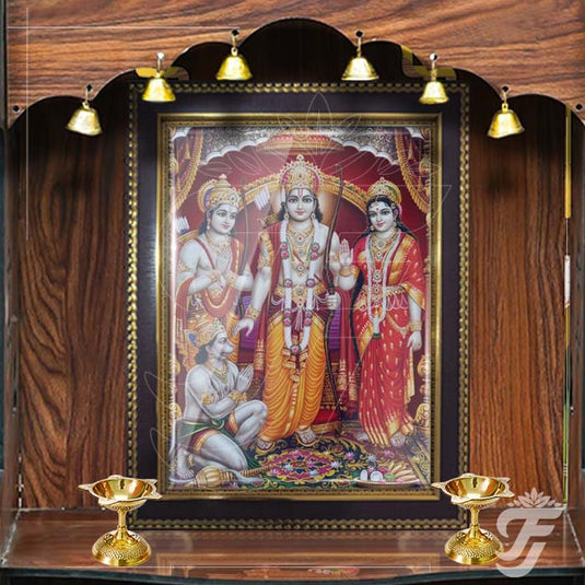 PHOTO FRAME SRI RAM PARIVAR - LARGE product image 1