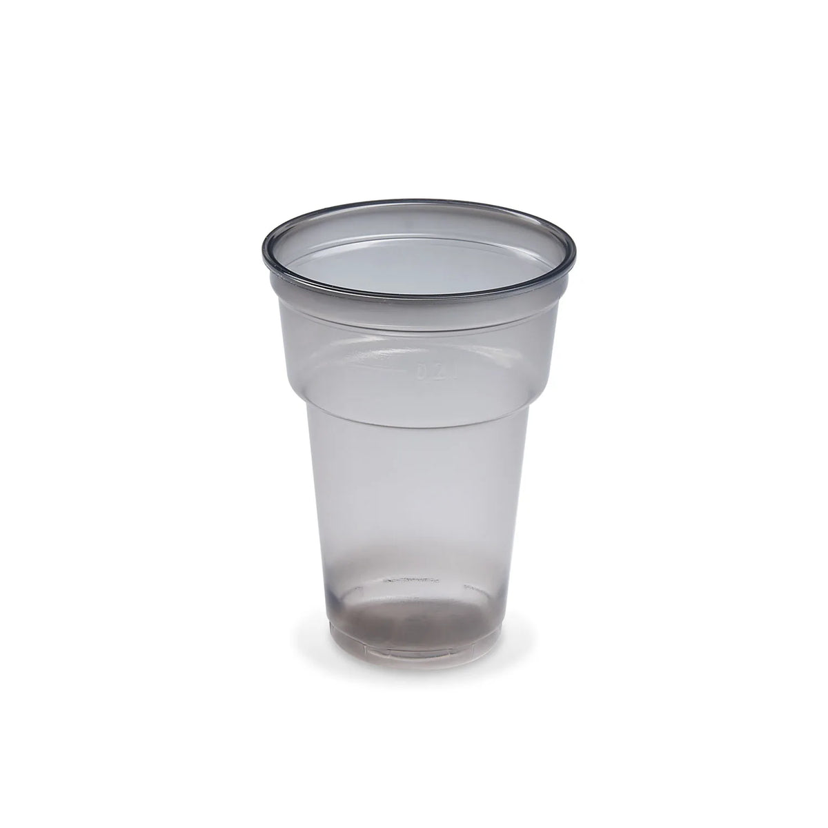 Mehrwegbecher (PP) Reware Cheers rauch‑grau transparent Ø78mm 0,2L