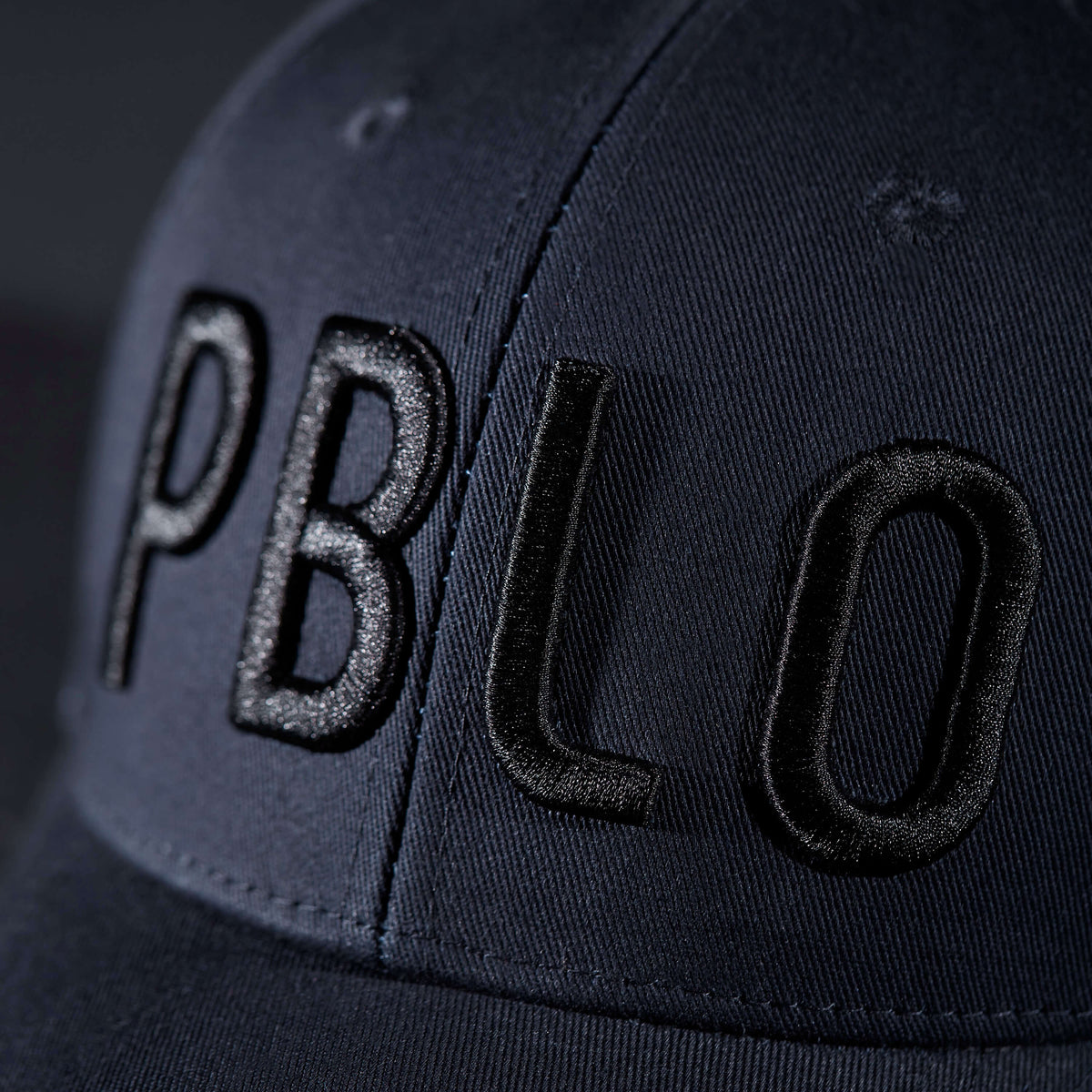 Basecap - Navy Blue & Black