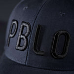Basecap - Navy Blue & Black