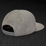 Snapback Cap - Granite & White