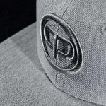 Snapback Cap - Grey & Grey