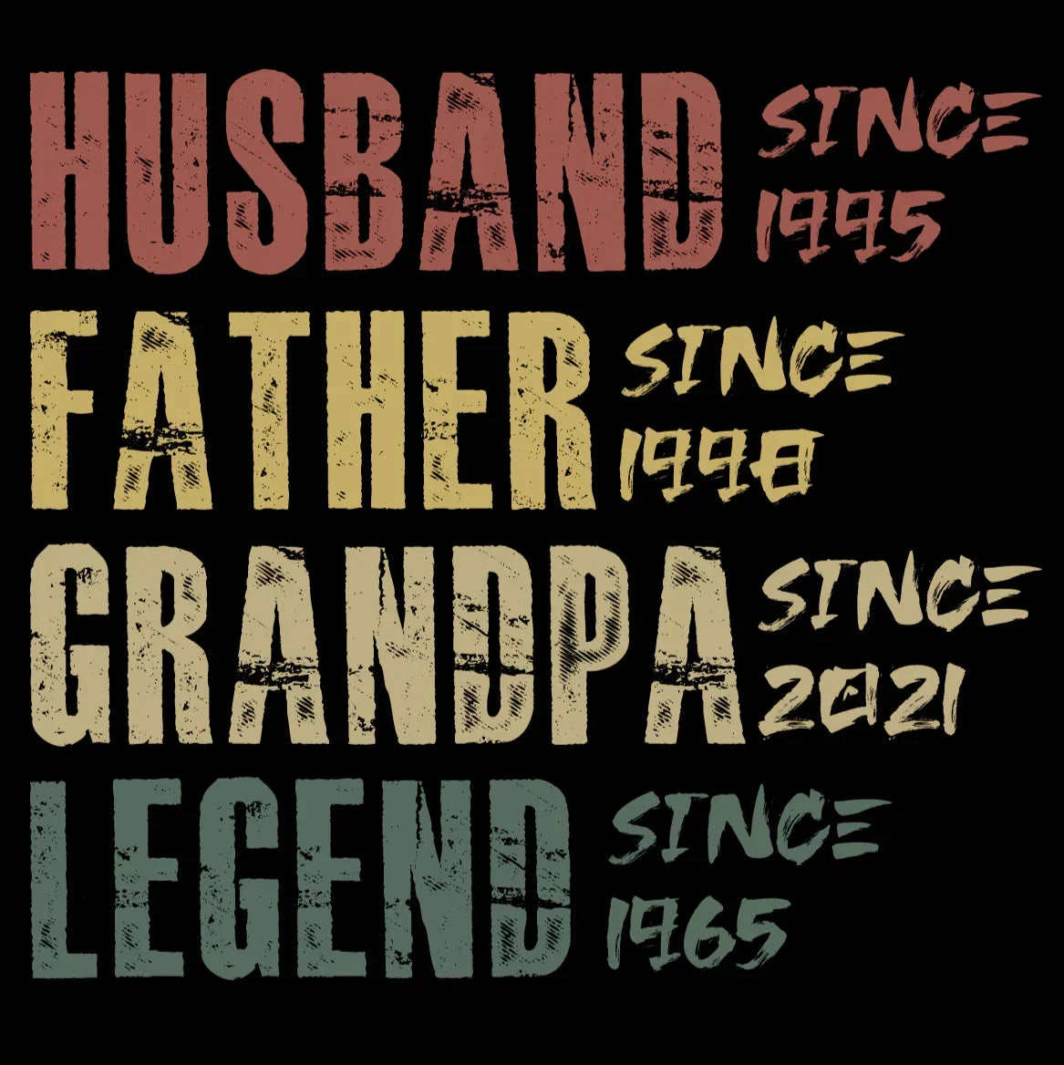 PAPA T-Shirt LEGEND personalisiert