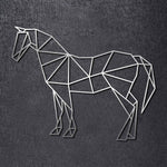 Origami Pferd aus Holz -