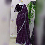 Presenting you most beautiful saree with stiched blouse(Indian Saree)) Namma Markt
