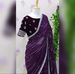 Presenting you most beautiful saree with stiched blouse(Indian Saree)) Namma Markt