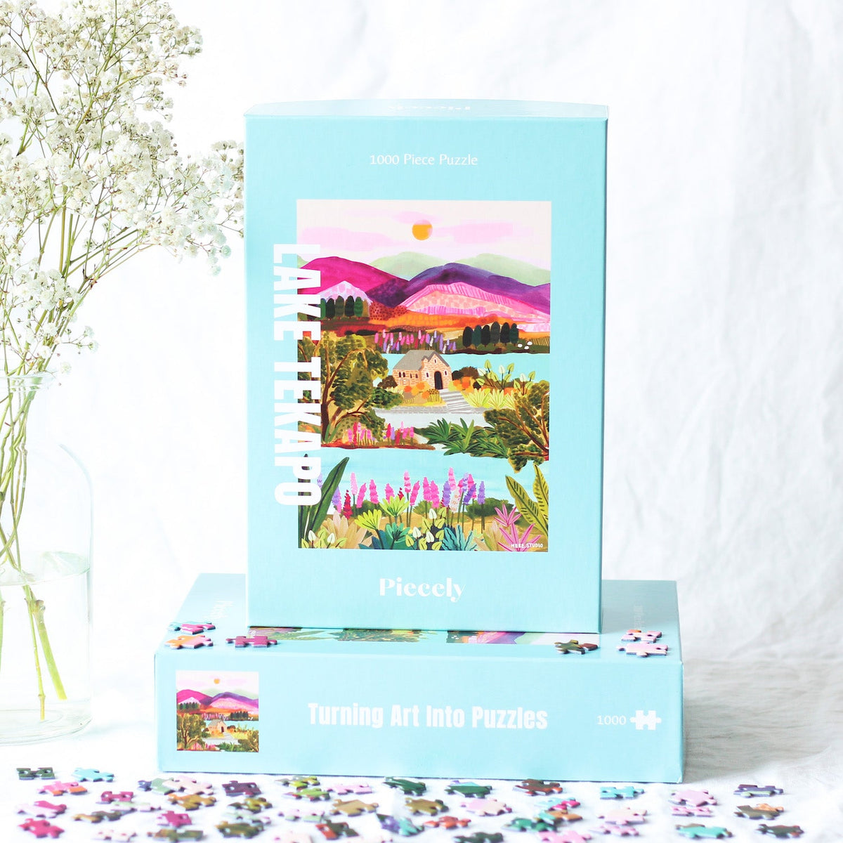 Piecely Lake Tekapo Puzzle, 1000 Teile