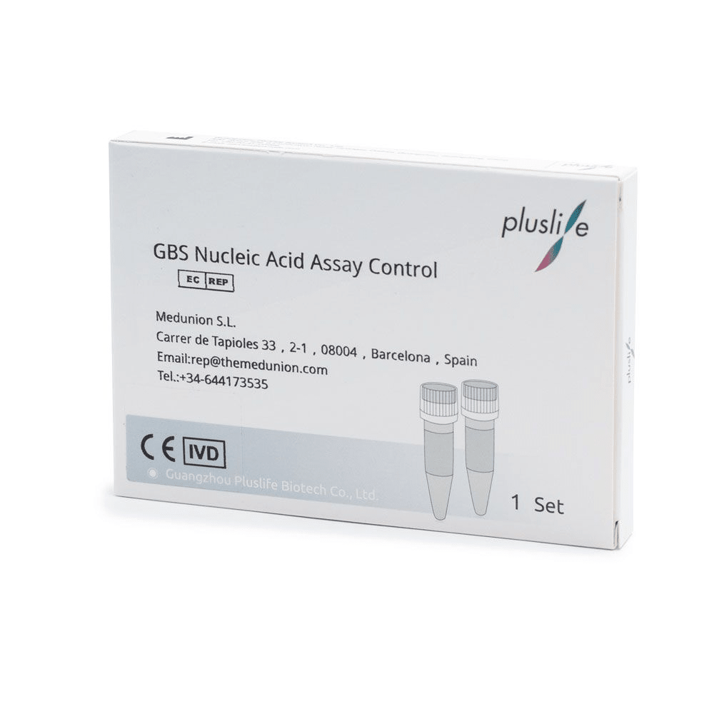Pluslife GBS (Strep B) Nukleinsäure PCR Kontrollkit | Packung (1 Paar)
