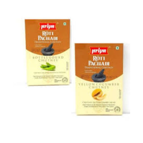 Priya Cucumber Chutney 100gm & Priya Bottle gourd (lauki) Chutney 100gm